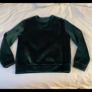 MAJE Velvet Sweatshirt
